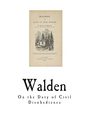 Walden On the Duty of Civil Disobedience