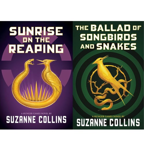 The Hunger Games 2 Book Collection Set (the Ballad of Songbirds and Snakes & Sunrise on the Reaping)