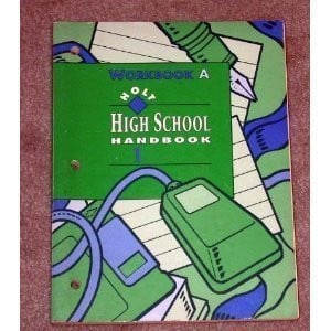 Cover of Holt High School Handbook 1