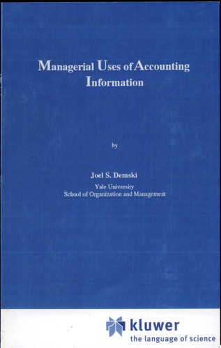 Managerial Uses of Accounting Information