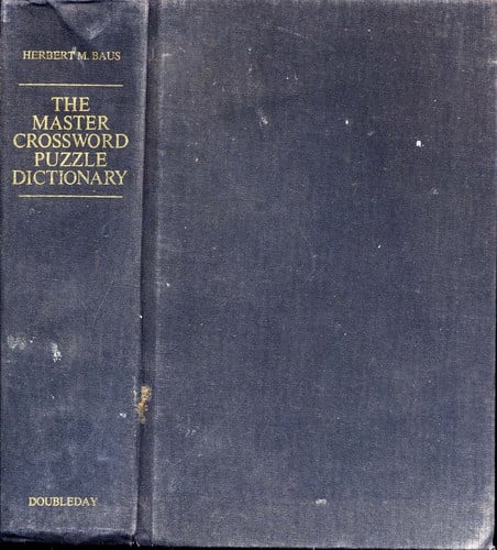 The Master Crossword Puzzle Dictionary