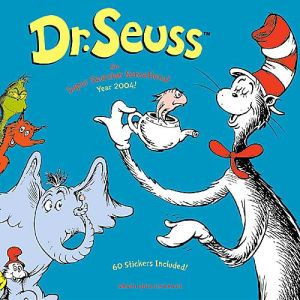 Cover of Dr. Seuss with Sticker
