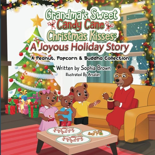 Cover of Grandma's Sweet Candy Cane Christmas Kisses