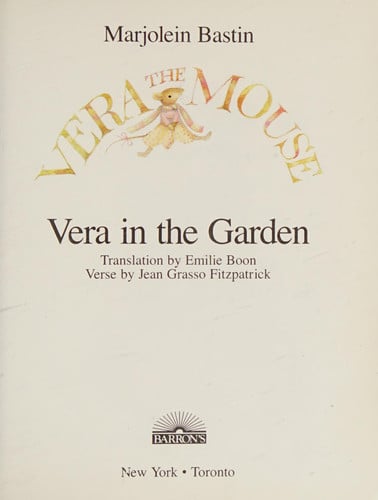 Cover of Vera in the Garden