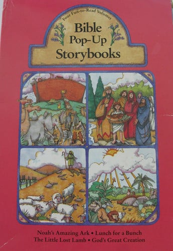 Cover of Bible Pop-Up Storybooks-4 Vol. Boxed Set
