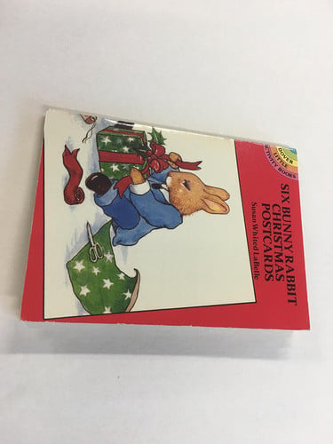 Cover of Six Bunny Rabbit Christmas Postcards