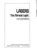 Cover of Lasers, the Miracle Light