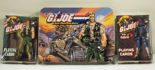 Cover of G.I. Joe Playing Cards with Cards