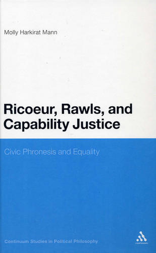 Ricoeur, Rawls, and Capability Justice Civic Phronesis and Equality