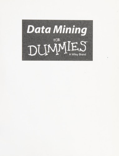 Data mining for dummies