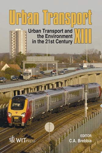 Urban Transport XIII Urban Transport and the Environment in the 21st Century