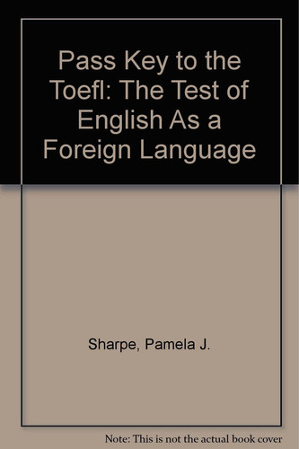 Cover of Barron's Pass Key To The Toefl