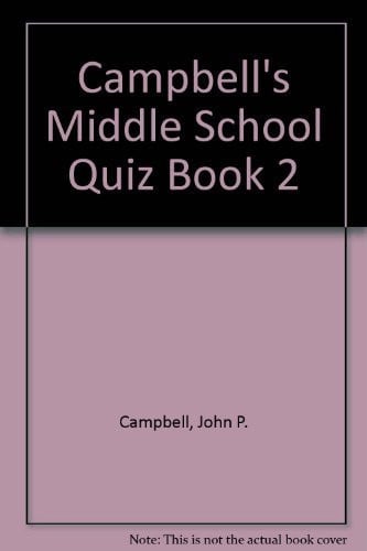 Cover of Campbell's Middle School Quiz Book #2