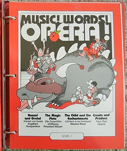 Cover of Music! words! opera!