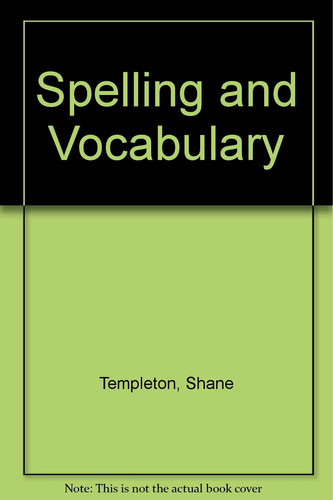 Cover of Spelling and Vocabulary