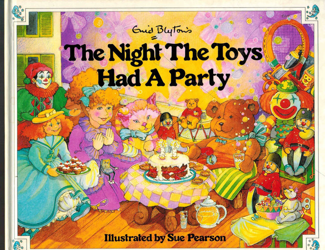 Cover of Enid Blyton's the Night the Toys Had a Party