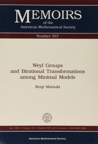 Weyl Groups and Birational Transformations Among Minimal Models