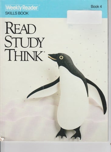 Cover of Read, Study, Think Book 4   (A Weekly Reader Skills Book Grade 4)