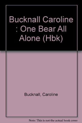 Cover of One bear all alone