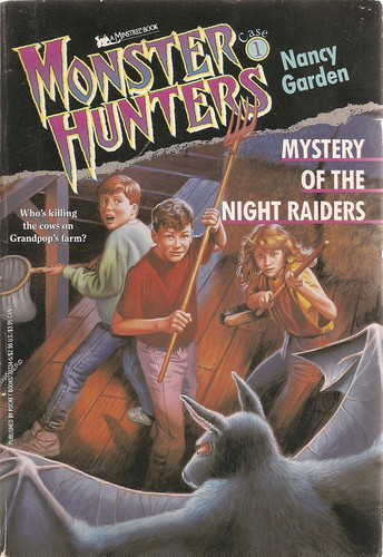 Cover of Mystery of the Night Raiders (Monster Hunter, Book 1)
