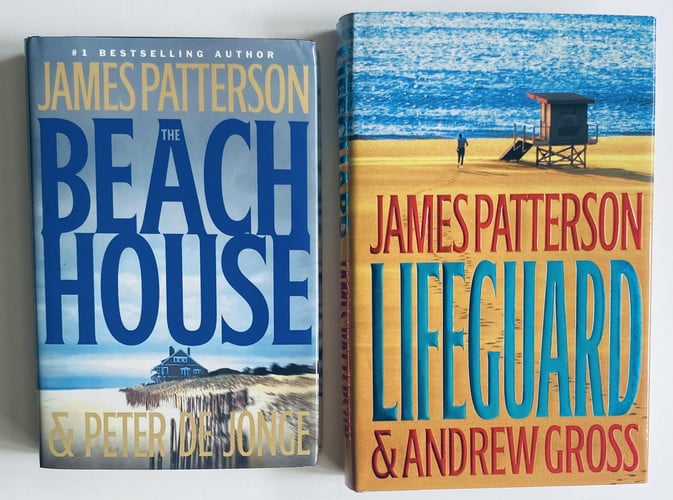 2 James Patterson Books! 1) Beach House 2) Lifeguard
