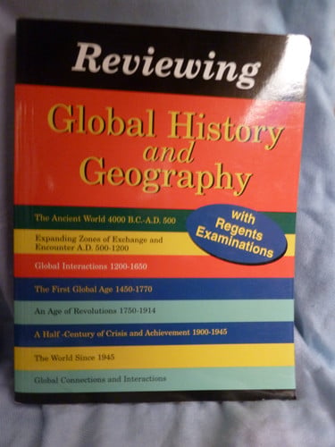 Cover of Reviewing Global History and Geography
