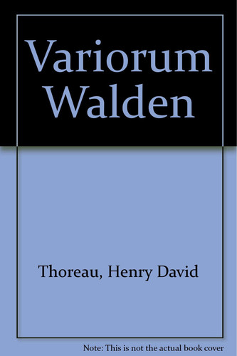 Variorum Walden