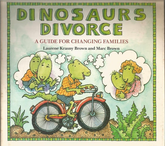 Cover of Dinosaurs divorce