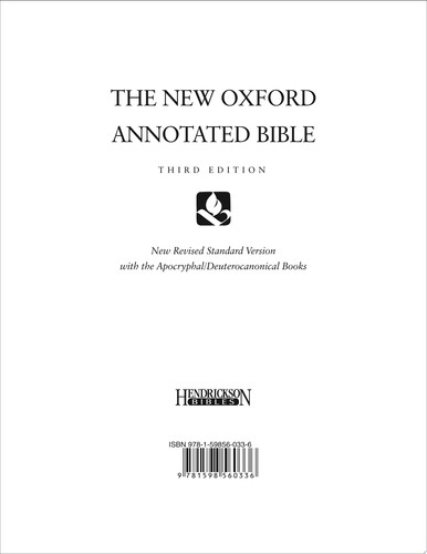 The New Oxford Annotated Bible-Loose-Leaf Format
