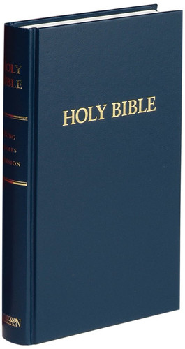 KJV Pew Bible (Hardcover, Blue)