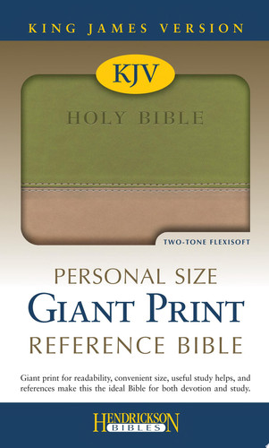 Personal Size Giant Print Reference Bible-KJV