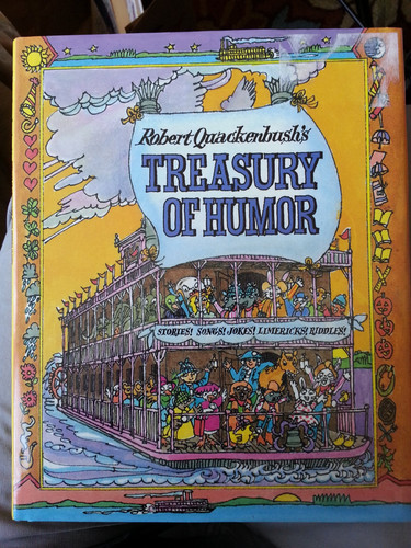 Cover of Robert Quackenbush's treasury of humor.