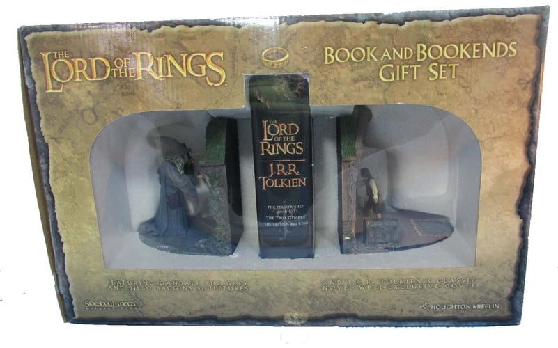 The Lord of the Rings Book and Bookend Gift Set