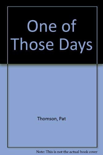 Cover of One of those days