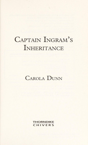 Captain Ingram's Inheritance