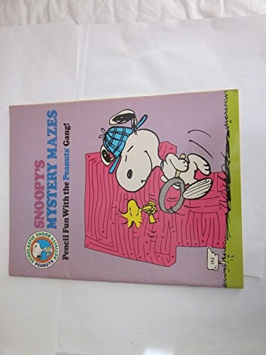 Cover of Snoopy's Mystery Mazes