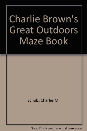 Cover of Charlie Brown's Great Outdoors Maze Book