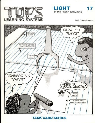 Cover of Light (TOPS Learning Systems, 36 Task Card Activities, Task Card Series, Grades 6-11)