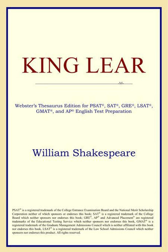 King Lear (Webster's Thesaurus Edition)