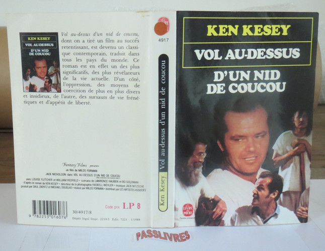 Vol au-dessus d'un nid de coucou roman
