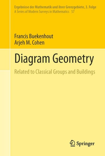 Diagram geometry: related to classical groups and buildings