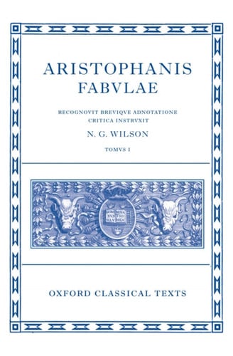 Aristophanis Fabvlae I (Oxford Classical Texts)