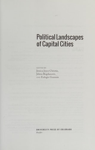 Political Landscapes of Capital Cities