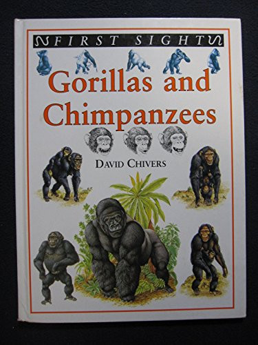 Cover of Gorillas and chimpanzees (First sight)