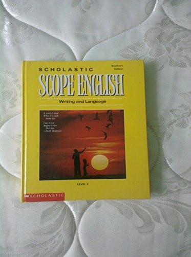 Cover of SCHOLASTIC SCOPE ENGLISH WRITING AND LANGUAGE LEVEL Z