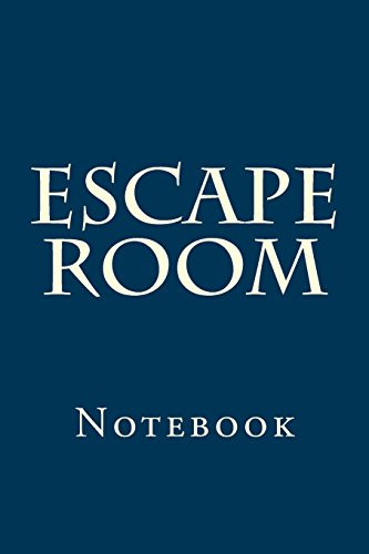 Escape Room Notebook