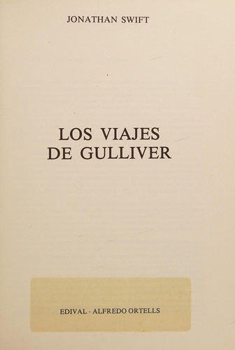 Los Viajes De Gulliver