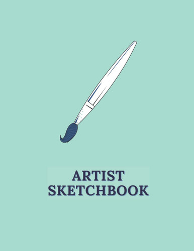 Artist Sketching Book cream paper 108 pages: Soft Glossy Cover Blank Sketch Pad Tablet | 8.5” x 11”, 108 pages | Gifts for Kids Girls Boys Teens Adults | for Drawing & Painting