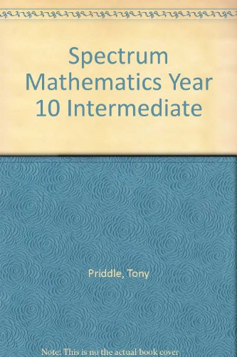 Cover of Spectrum Mathematics Year 10 Intermediate