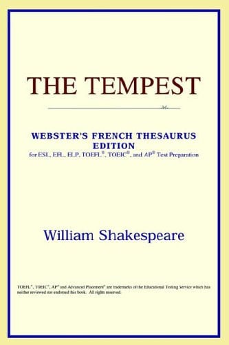 The Tempest (Webster's French Thesaurus Edition)